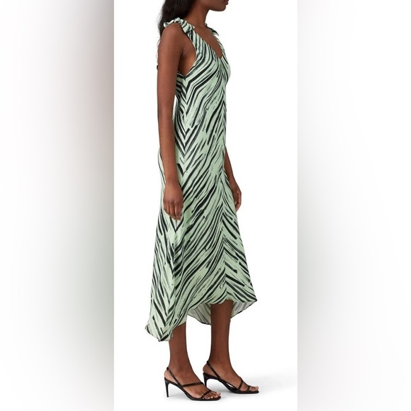 Proenza Schouler White Label Printed Knot Sleeve Dress. NEW!  $450 MSRP - Picture 3 of 5